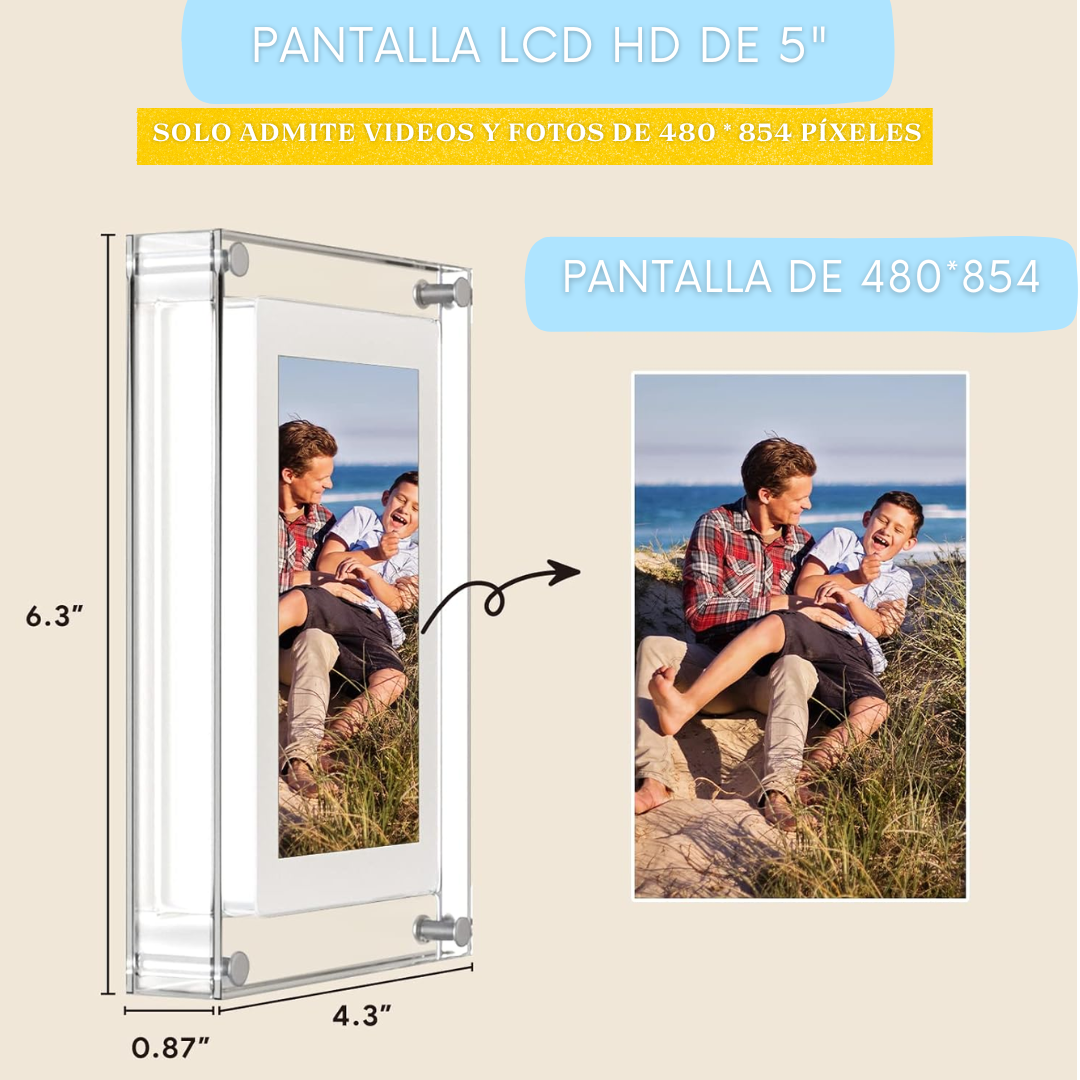 Portarretrato digital