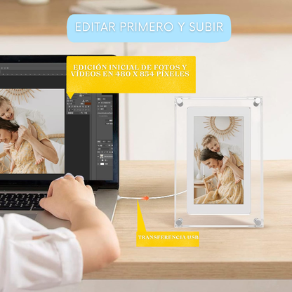 Portarretrato digital